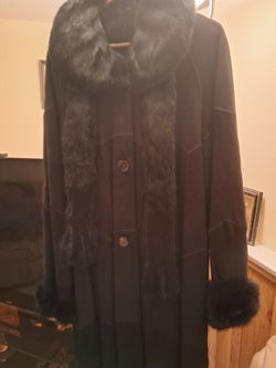 Long Real Fur Coat
