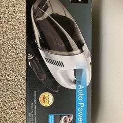 Auto powered vacuum w/ converter