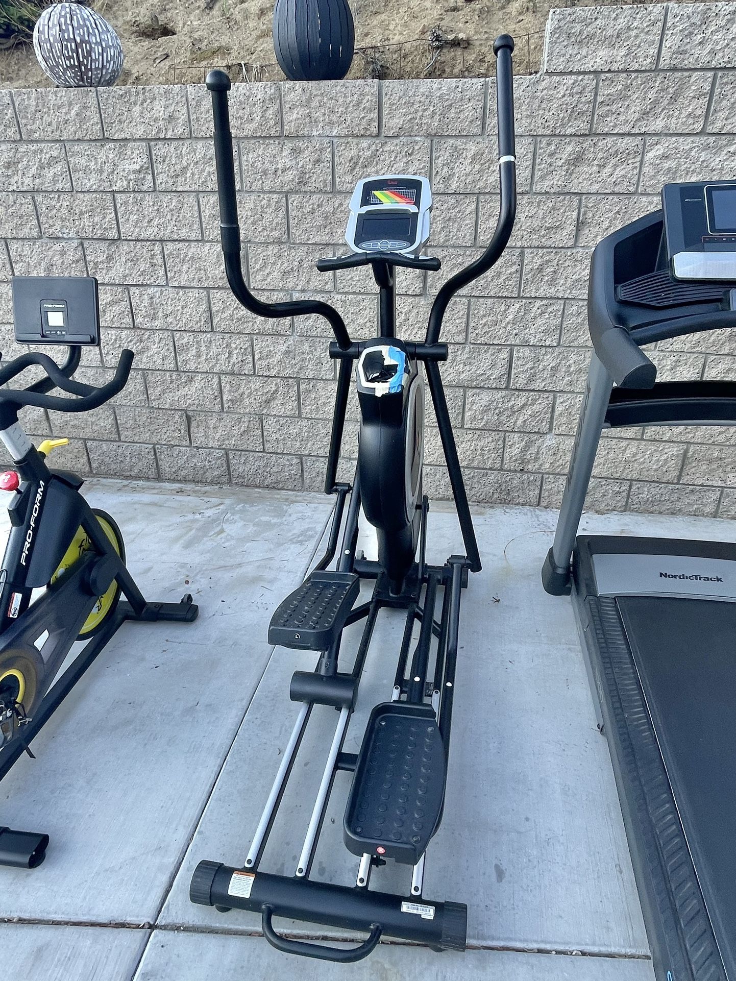 Motorized Elliptical Machine Trainer