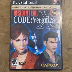 Playstation 2 Resident Evil Code:Veronica X 