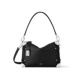 Side Trunk MM Handbag(black)