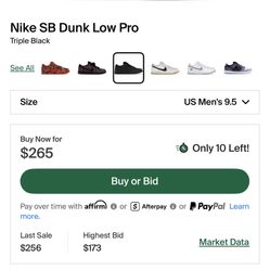 Triple Black SB Dunk 