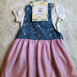 Girl Dress 2 Pieces   2T