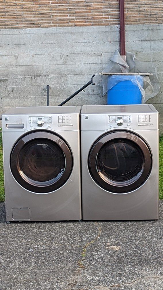 Kenmore Washer And Electric Dryer. Works Great. 45 Days Warranty.