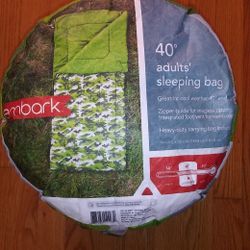 EMBARK 40 DEG CAMOUFLAGE ADULT SLEEPING BAG