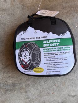 Tire chains - never used