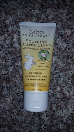 Baby dipper cream, natural cosmetic, organic