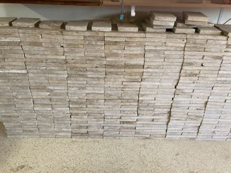Used travertine