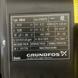 Grundfos Pump