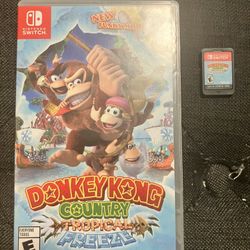 Donkey Kong Country Tropical Freeze Nintendo Switch