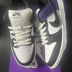 Nike SB Dunk Low Court Purple Size 11.5 Used