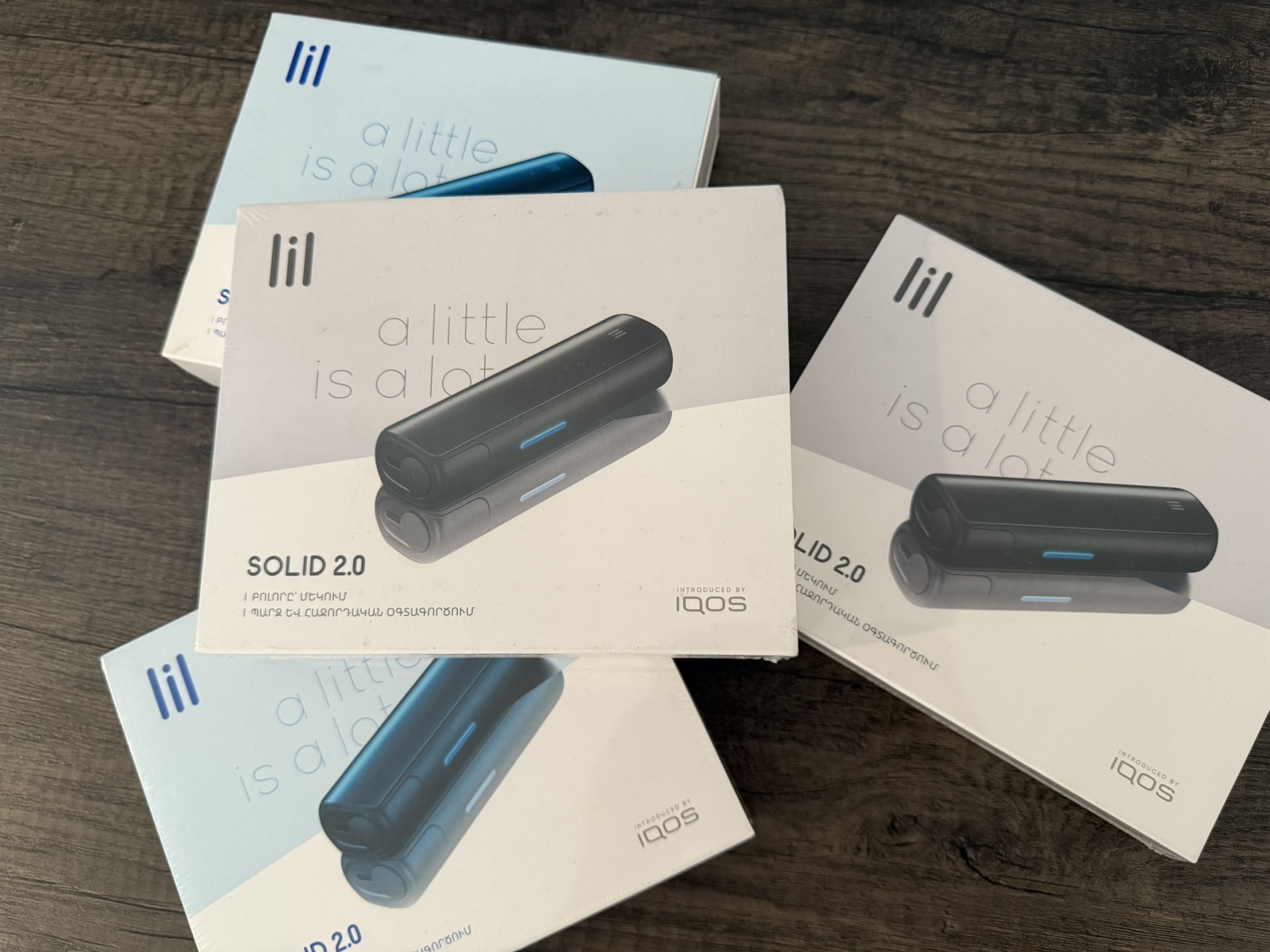Iqos lil Solid 2.0 Cosmic Blue