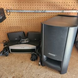 Bose AV 3-2-1 Media Center with Speakers, Subwoofer, Remote & Cables