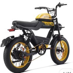 Happy runner G100. Dual Battery Electric Bike