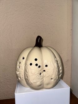 Crate and barrel LED pumpkin
