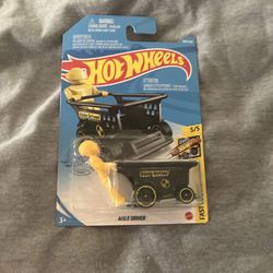 Hot Wheels Fast Foodie 5/5 Aisle Driver 109/250 Special Feature Black/Yellow
