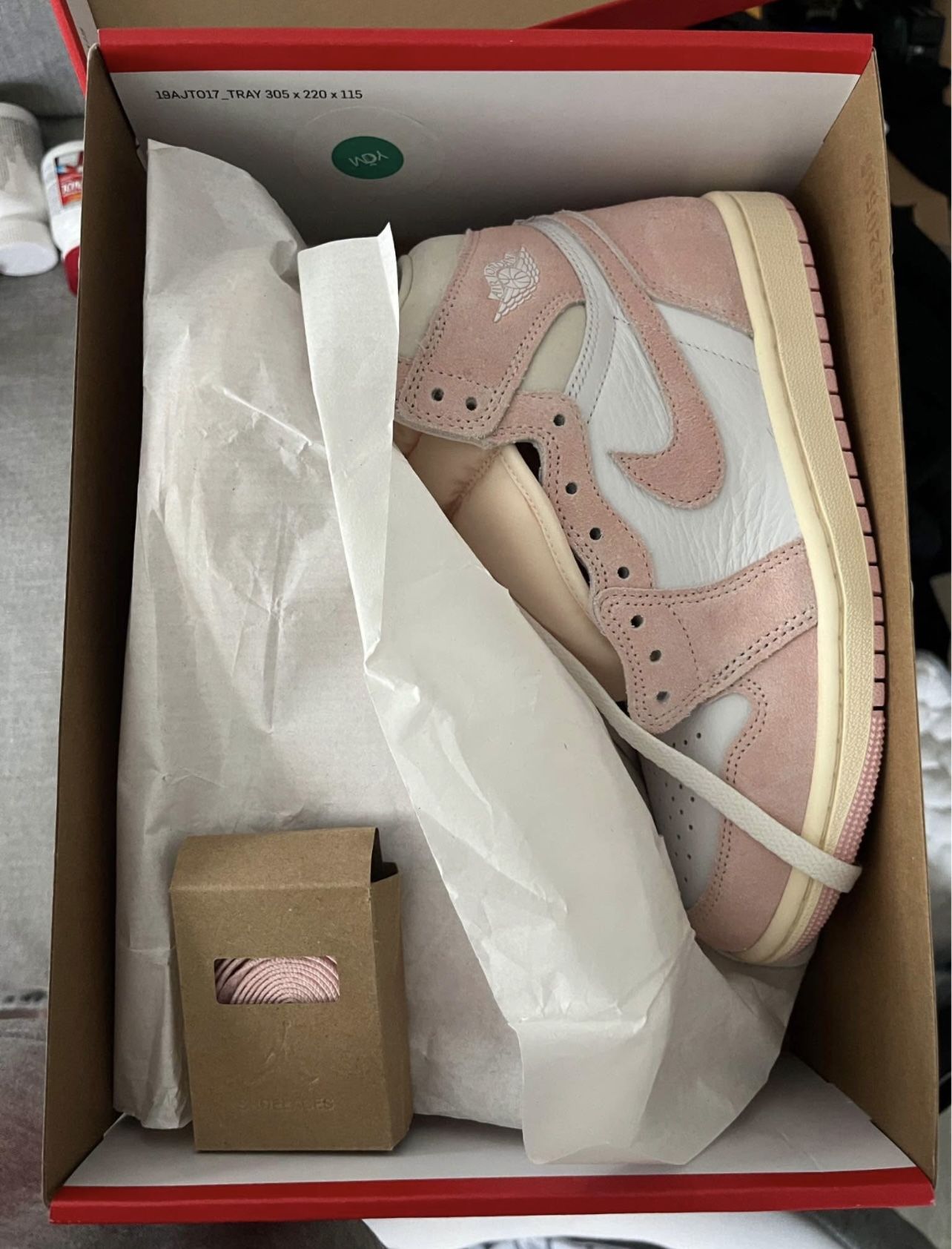 Air Jordan 1 Retro OG High "Washed Pink"