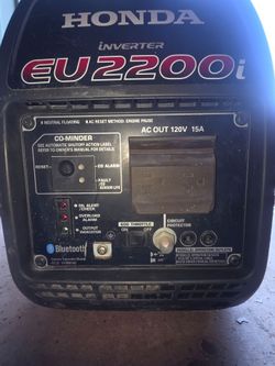 Honda generator