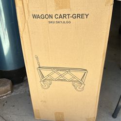 Skymanor Grey Wagon Cart 