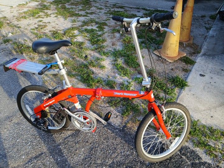 Port runner fold up bicycle 🚲