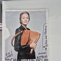 Never Used Authentic GIVENCHY Large Leather Bag. Gorgeous!