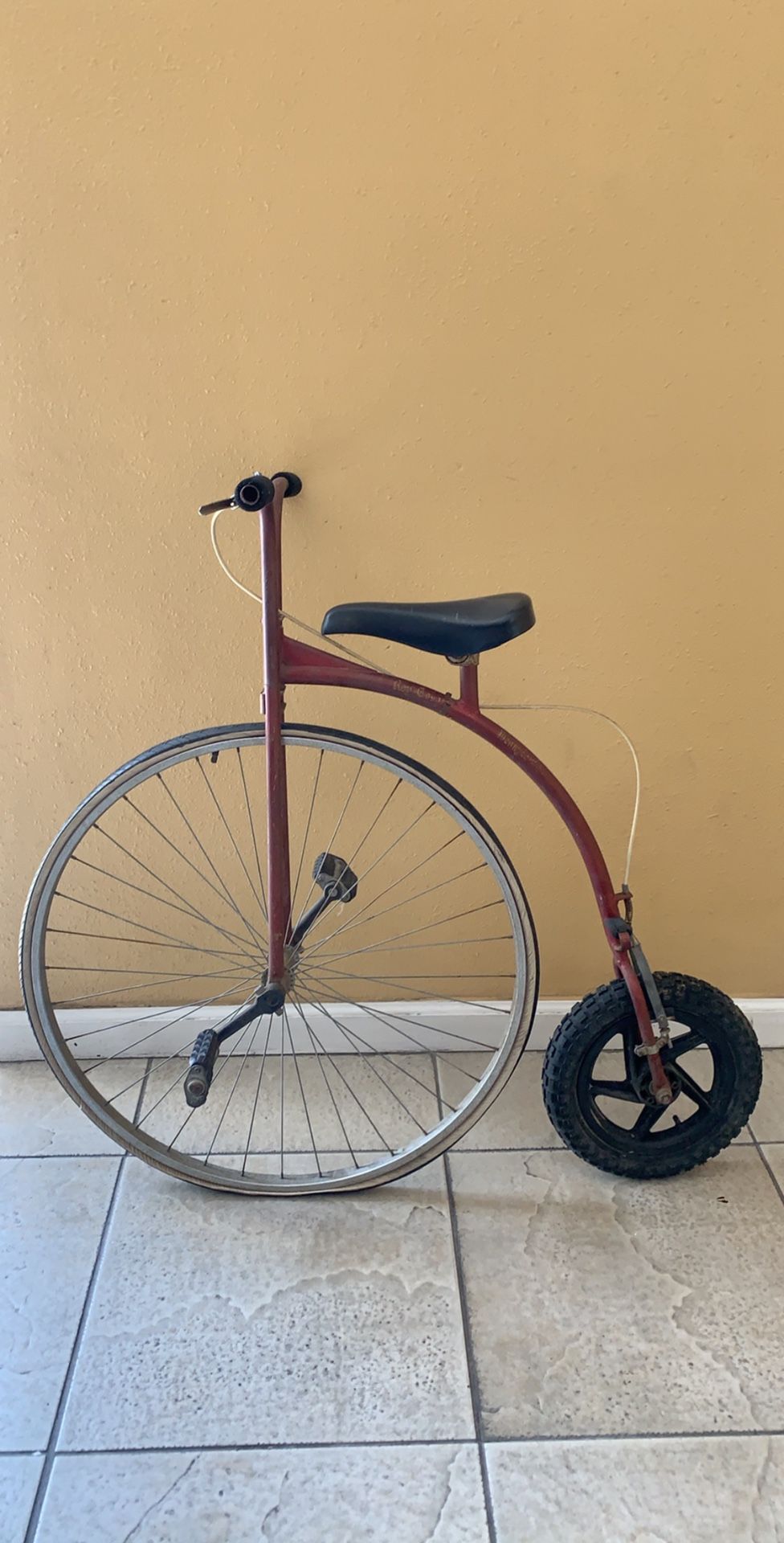 Roy Cooper Penny Farthing bike