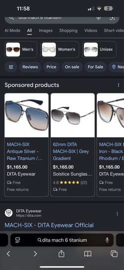 Dita mach 6 titanium
