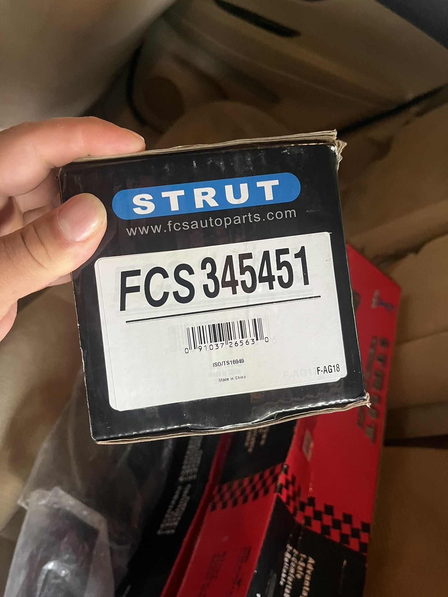 Front And Rear Struts