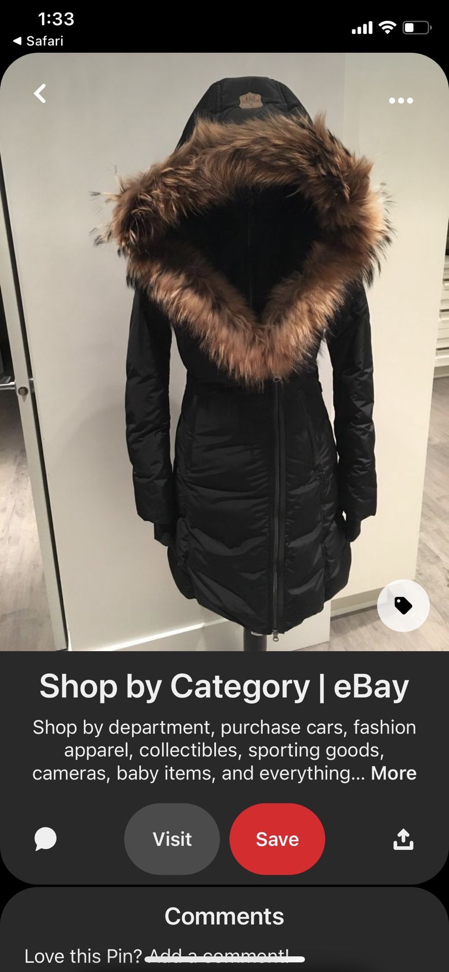Mackage Parka Coat 