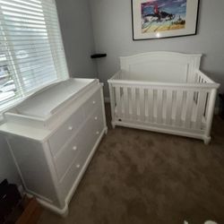 Simmons Kids Juliette 6-in-1 Convertible Crib