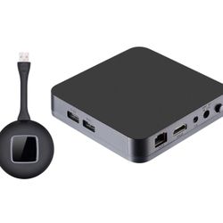 1080P Wireless HDMI Transmitter and Receiver, Wireless Screen Mirroring Device with Airplay, Miracast and DLNA Wireless Display Adapter for TV, Monito