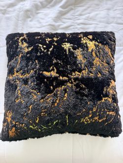 Beautiful Soft faux fur throw pillow
