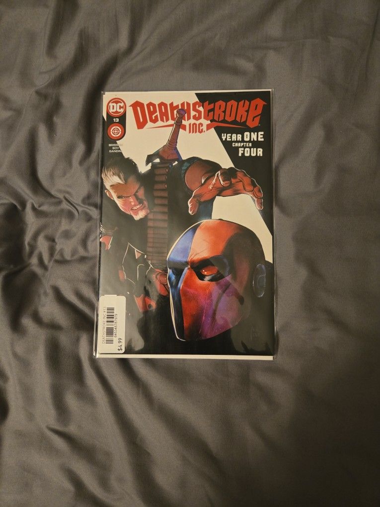 DC Comics Number 13 Deathstroke Inc. Year One Chapter Four