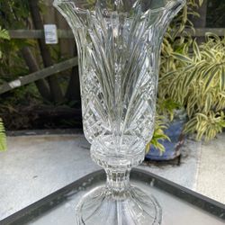 Crystal Hurricane Candle Holder 