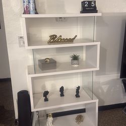 Bookshelf with Glass sides