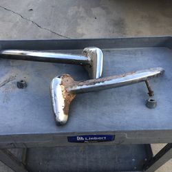 1946 47 48 Pontiac Bumper Wraps Guards with Spacers