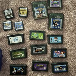 Gameboy Advance + Nintendo DS Games