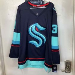 *NWT* Seattle Kraken Fanatics Grubauer#31 Size: Large 