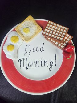 Kitchenware Breakfast Serving Plate