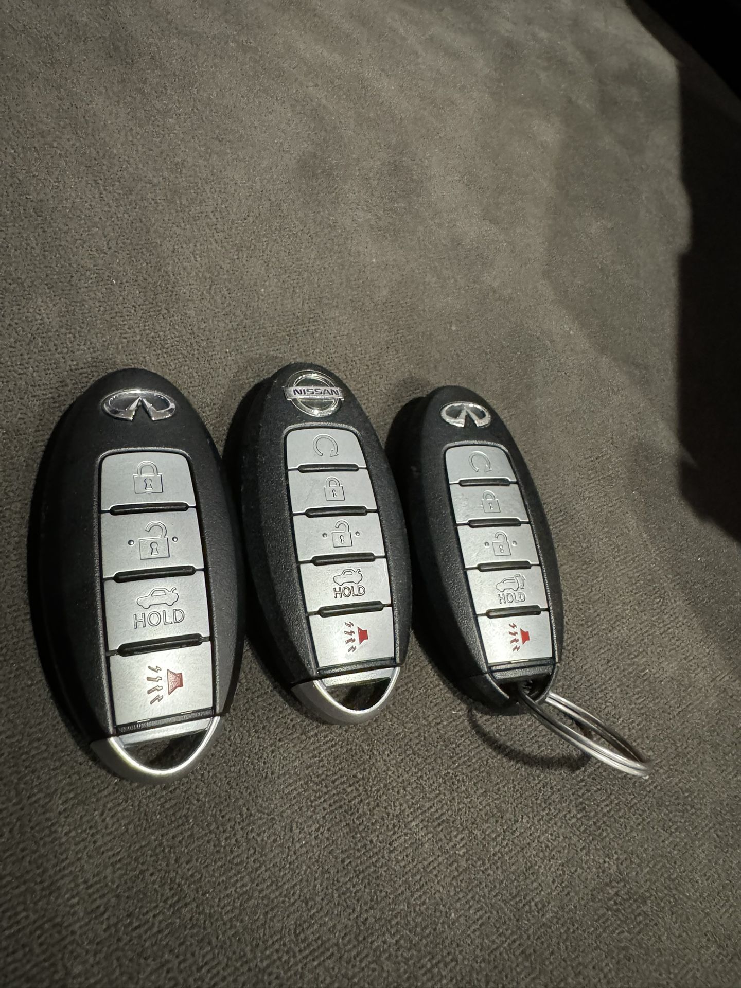 Infiniti/ Nissan Keys