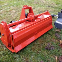 60 Inch3 Point Heavy Duty Rototiller 