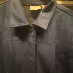 Suade Shirt/jacket.  ;MEN OR WOMAN