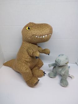 Jurassic World Dinosaur Plush Lot of 2