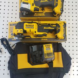 2 New Tools 12v Brushless  Multitool  And3/8 Impact Wrench With 2 Batteries  3.0 Charger And Bag $180  For All Pick Up Beaumont Ca 