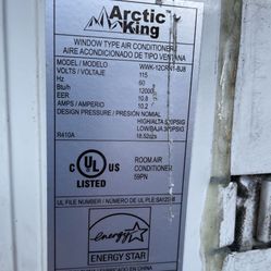 Window A/C  12000 BTU 