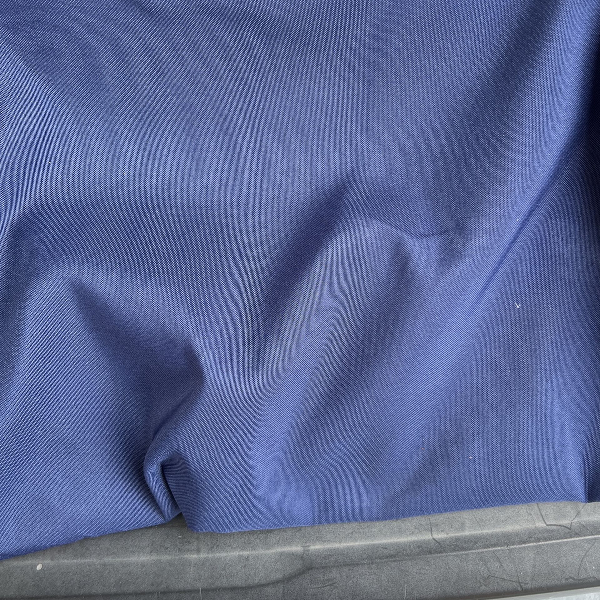 Navy Blue Rectangular Tablecloth