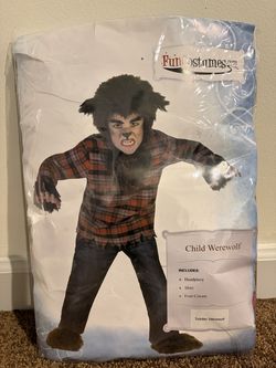 Halloween Costume – Child Werewolf (XS/4T) - LIKE NEW
