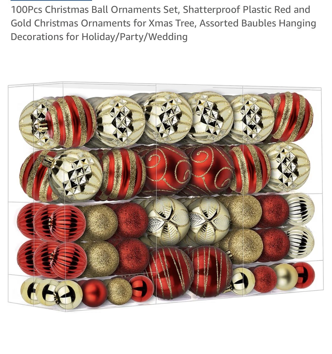 100 Pc Ornaments