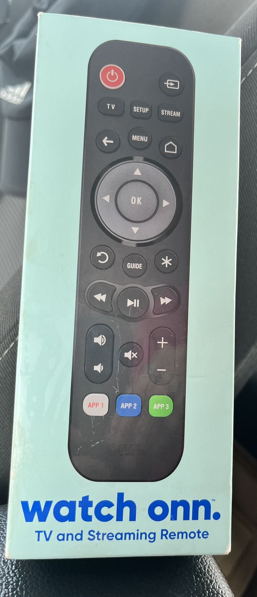NEW SEALED ONN 3-Device TV & STREAMING Remote Control 100112176 FREE SHIPPING