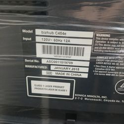 Konica Minolta Bizhub C454e Muliti Function Printer